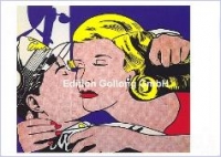 Lichtenstein, Roy - Postkarte The Kiss